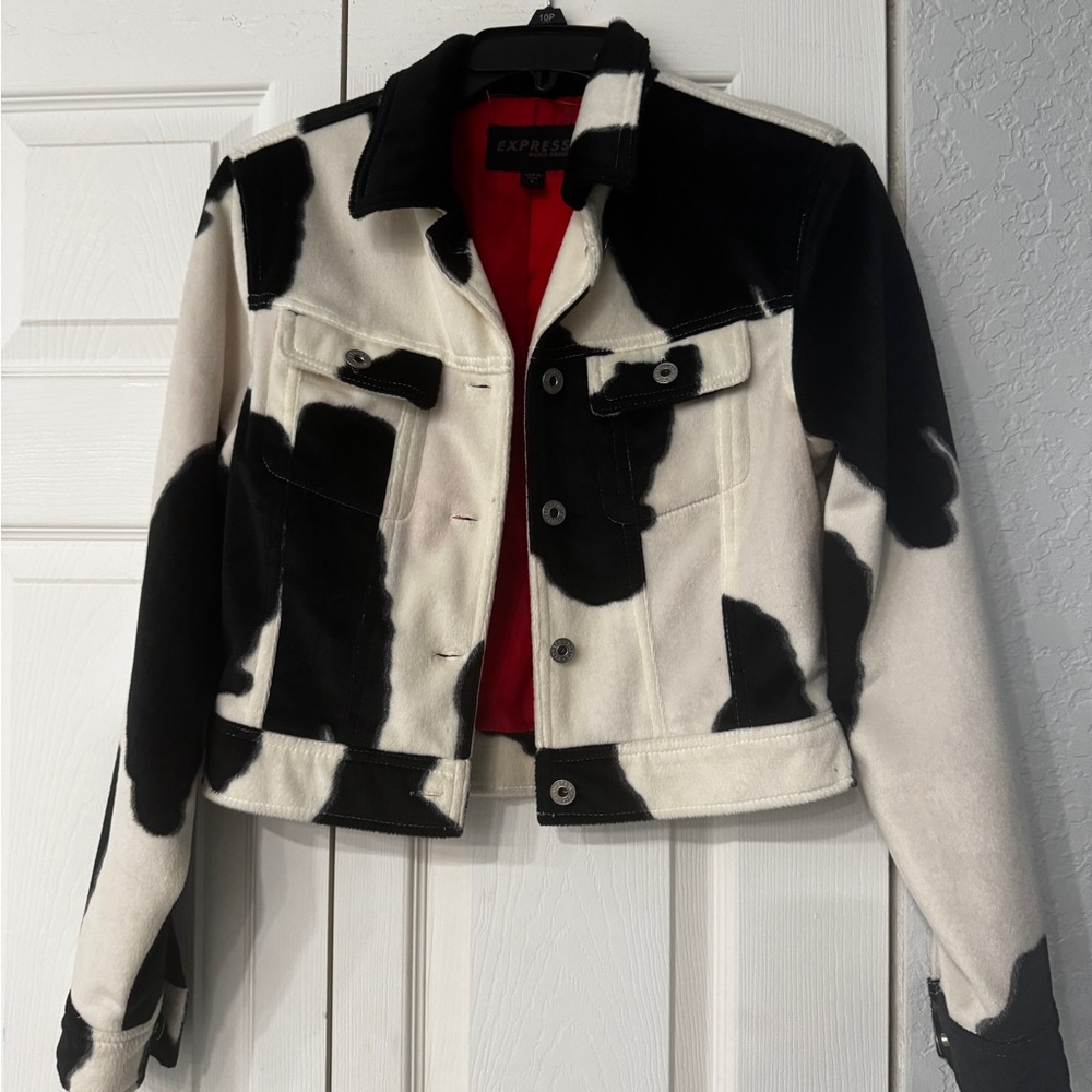 Express Monochrome Women's Jean Jacket